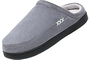 Mishansha Pantofole in Memory Foam per Uomo Donna Antiscivolo Ciabatte Invernali Taglia 36-49 EU