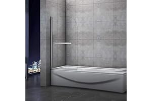 AICA SANITAIRE AICA page-baignoire 70x130cm pivotant à 180 degrés en verre securit