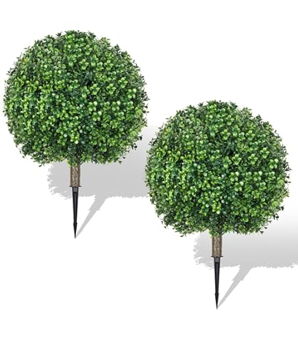 Buxus bol Theeblad groen D27 cm kunstplant UV-bestendig kopen? Vergelijk de beste prijs op