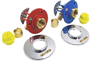 SOMATHERM FOR YOU - KITD23-12-15 Kit fixoplac Robinet arrêt 15/21 g10/12, Gris