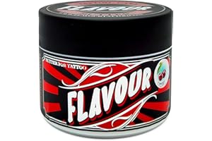 VIKING-INK B&W Flavour By Dynamic - Crema di burro per tatuaggi 100% vegana - gusto ciliegia (200 ml)