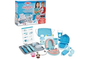 Melissa & Doug - Super Smile Zahnarzt Spielset, 26-teilig, Mit realistischem Zubehör, Für Kinder ab 3 Jahren