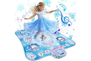 Apritsce Mata do tańca dla dzieci, mata do tańca, zabawka dla dzieci 3, 4, 5, 6, 7, 8, 9, 10, 11, 12 lat