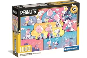 Clementoni Puzzle orzeszki ziemne, 1000 sztuk, 70 x 50 cm, plakat w zestawie, edycja 75. rocznica