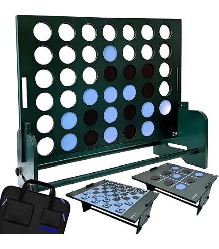Giant Connect 4 SWOOC Giant Four In A Row Game - All Weather Outdoor ...
