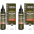 Oshea Herbals Phytogain Natural Hair Growth Oil Enriched with Bhrinjaraj | Promotes Strong Hair Growth | Paraben & Silicone Free - 110ml (Pack of 2)