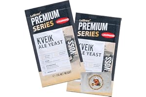 LalBrew VOSS Kveik Brauhefe - Bier zu Hause Brauen - 2 Beutel à 11 g - Saccharomyces cerevisiae - Verkauft von CAPYBARA Distributors Inc.