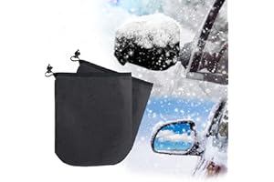 ‎FOSOLONI Fosoloni Seitenspiegel Schneedecke,1 Paar Spiegel Frostschutz Abdeckung,Autospiegel Schutzhülle Schneeabdeckung,Auto Außenspiegel Frostabdeckung,Seitenspiegelabdeckung,für Autospiegel Geeignet