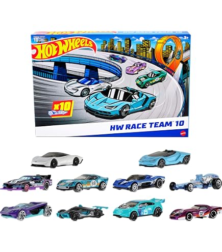 Hot Wheels® 10'lu Fast & Furious Arabalar Seti : Amazon.com.tr