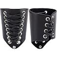Bracciale In Pelle S471 Surfer - Uomo - Polsino Nero Regolabile