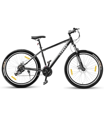 Buy DRIXON X6 Foldable Cruiser Bicycle | 26-Inch Red Bike with 21