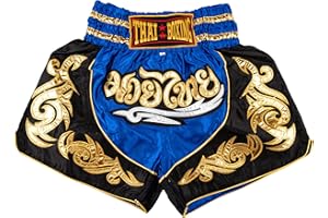 MUAY NATION Short de boxe Muay Thai pour homme et femme Coupe ajustée MMA Boxe Entraînement Kickboxing Vêtements d'arts martiaux