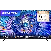 iFFALCON 65U65A Pro 65 İn&ccedil; Akıllı TV 4K QLED Renkli Quantum Crystal HDR 10+ Gaming Google TV, Dolby Vision Atmos, DTS Virtual