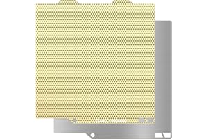 Twotrees Dwustronna płyta budowlana PEI z wzorem plastra miodu i włókna węglowego, 184 x 184 mm – kompatybilna z drukarkami 3D Bambu Lab A1