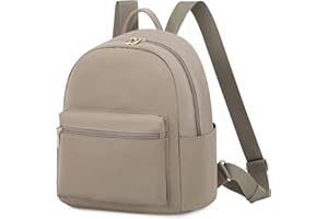 ‎LOVEVOOK LOVEVOOK Rucksack Damen Klein, Wasserdicht Kleiner Rucksäcke Handtasche Elegant, Mini Damenrucksack City Rucksack Tagesrucksack Modern Rucksacktasche damen 2 in 1 für Schule Reise Arbeit