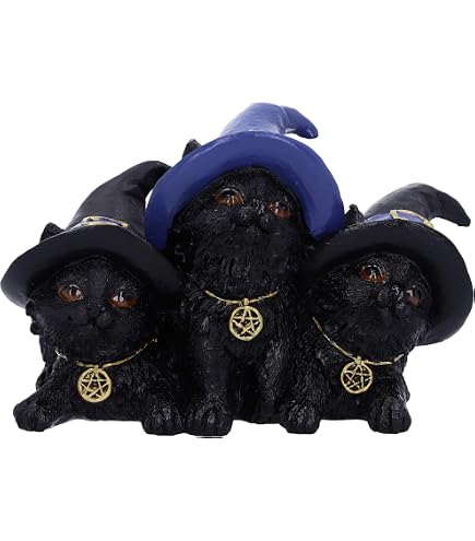 Portachiavi con cappello da strega - Ciondolo piatto in resina spettrale su portachiavi in argento / Regalo di Halloween e accessorio per borse - Italia