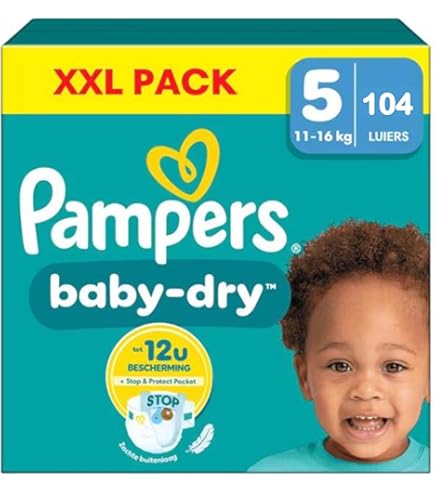 Pampers Baby Dry Nappy Pants - Luierbroekjes Maat 6 (15 Kg) - 33 Stuks