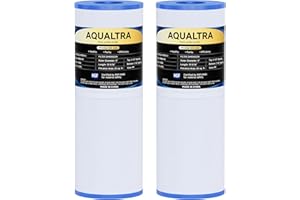AQUALTRA SPA Filtro Compatible con PRB25-IN, C-4326, FC-2375, FC-2370, 3005845, 17-2327, 100586, 33521, 25392, 817-2500, Guardian 413-106, 338mm x 127mm Drop in Hot Tub Filter 2 Piezas