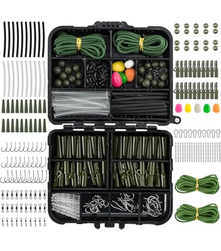 Galleggianti Pesca OriGlam 9 Pezzi - Schiuma Alta Densità, Rosso/Verde/Giallo | Per Trota, Pesce Gatto - Foto 6