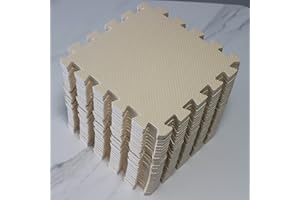 YIMINYUER® 25 Piezas (30cmx30cmx1cm Cada Pieza), Infantiles Alfombrillas para Puzzles, Bebés Alfombras Puzzles y Juegos, Niños Alfombra Puzzle Bebe R10G301025