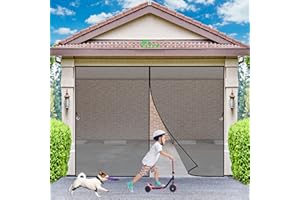 AIPPEI Moustiquaire Porte, 165x210 cm Moustiquaire Aimantée porte Fenêtre, Rideau Moustiquaire Porte Magnétique, Garde l'Air Frais à l’Intérieur et les Insectes à l'Extérieur, Noir P