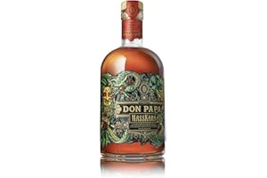 DON PAPA RUM Don Papa Masskara 70cl - 40% ABV Spiced Rum: Distilled in Sugarlandia, Philippines | Premium Edition | Great for Cocktails