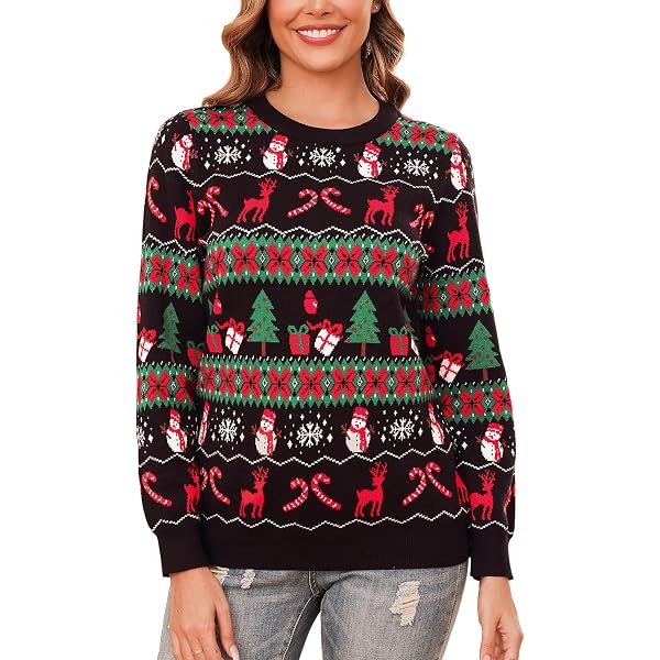 Pull De Noël Moche Femme - Sweat-shirt Rigolo Et Drôle Pour Les Fêtes, Humour De Saison