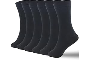 FR FABRIZA COMFORT LEGACY Fabriza Mens Socks Combed Cotton Black Socks, Soft & Comfortable - Work, Formal, and Casual Wear Mens Socks 9-11 Multipack