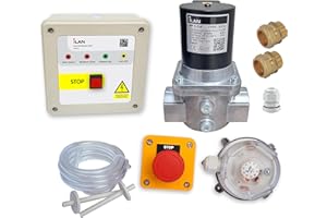 iLAN Gas Interlock System Kit, Complete Pack, Including Gas Solenoid Valve 1.1/4" (35mm)