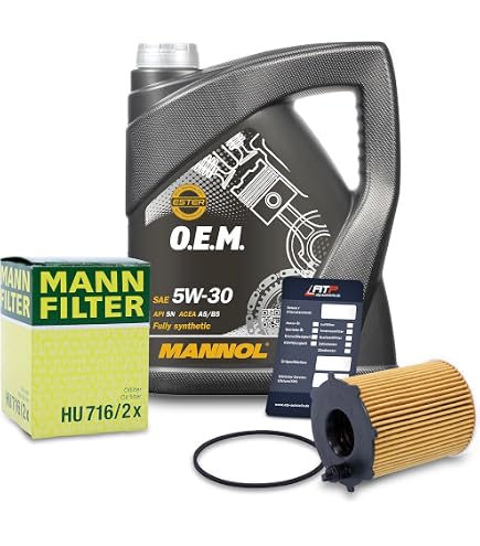 Ölwechsel-Set Von MANN-FILTER – Mit Ölablassschraube & Ölwechsel-Anhänger