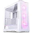 Phanteks Tempered_Glass Eclipse G500A Drgb Mid-Tower Computer Case/Gaming Cabinet-White|Support ATX,Micro ATX,Mini Itx,E-ATX|Pre-Installed 3 Pwm Fans