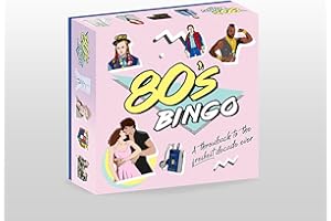 SMITH STREET BOOKS Galison Mudpuppy 80's Bingo. A throwback to the freshest decade ever