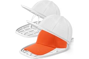 Fododo Keps, tvättmaskinsform, keps, tvättmaskin, basecap, tvättställning, kepsar, ställ för tvätt, hatttvättmaskin för basebollkepsar (vita 2 stycken)