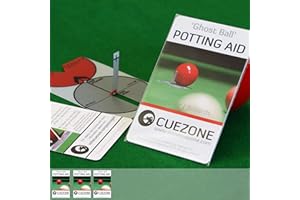 CueZone Ghost Ball - Snooker/Billiard Potting Aid for Practice - Snooker Accessories - Billiards Accessories - Snooker Gifts - Snooker Presents