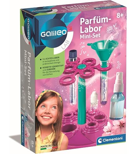 Clementoni Lab - My Beauty Routine - Kit Création Savons Et Parfums - Jeu Scientifique Fille 8 Ans - Fabriqué En Italie