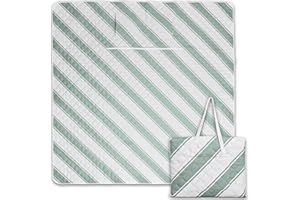 NATURELIVING Picknickdecke wasserdicht 150x200cm isoliert & gepolstert - Stranddecke sandfrei – ideal für Camping, Strand, Festivals, Kinder und Parks - ultra leichte faltbare & waschbare – Outdoordecke XXL