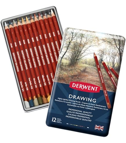 Derwent Pastel Pencil 72'li Metal Kutu, Çok Renkli, Standart