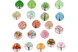 WOFEU 20 Pièces Magnet Frigo Original, Aimants Frigo, Magnet Frigo, Aimants Fantaisie Tableau Magnétique, Aimant Frigo, pour Tableaux Blancs, Tableaux D'Affichage, Réfrigérateurs, Photos Etc-Arbre de Vie