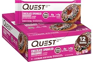 QUEST NUTRITION Quest Bars (12x60g) Ciambella spolverata al cioccolato