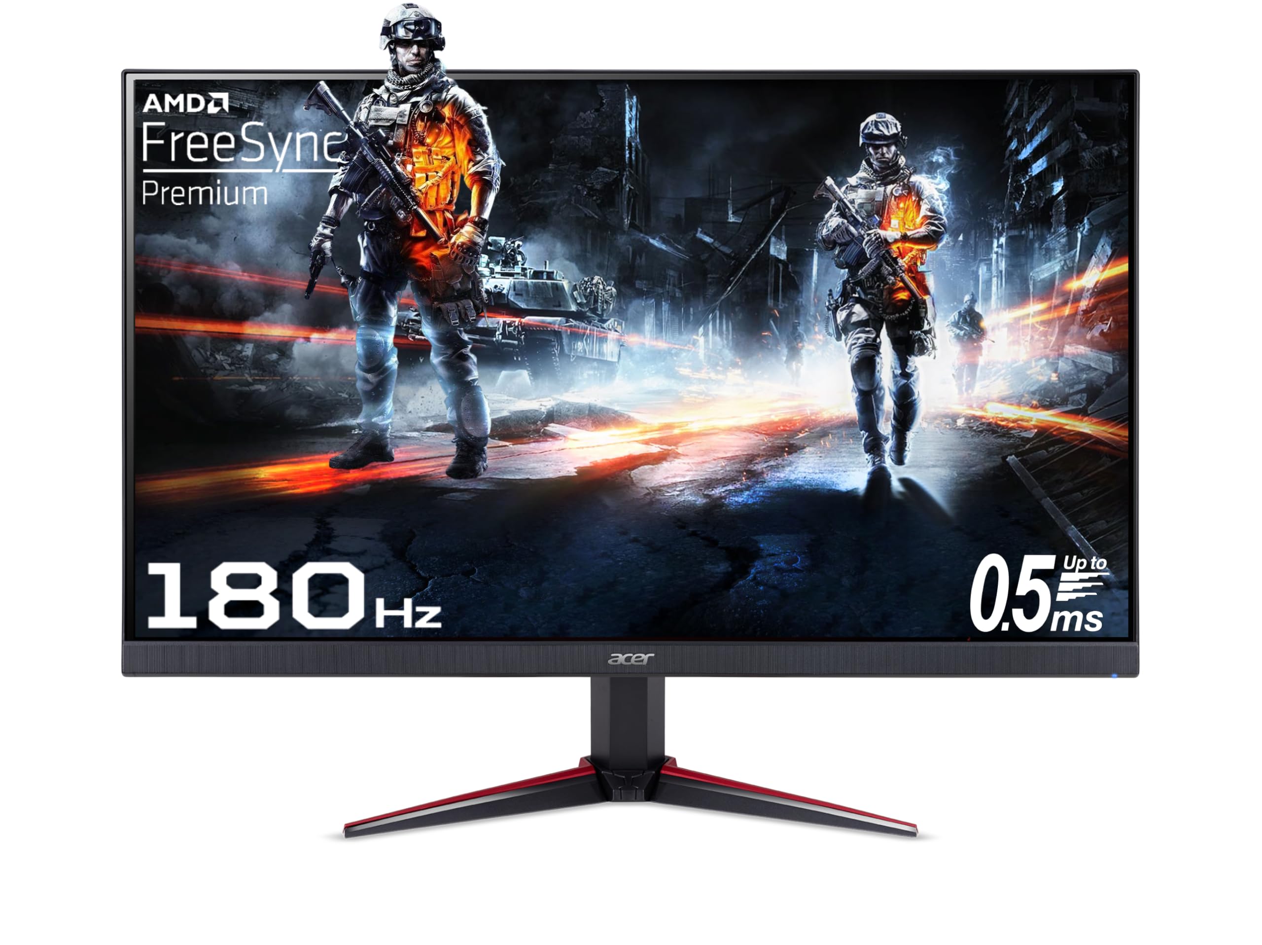 Acer Nitro VG240Y M3 23.8 Inch IPS Full HD Gaming LCD Monitor with LED Backlight I AMD Freesync Premium I 0.5 MS Response, 18
