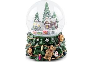 MUSICBOX KINGDOM Musicboxworld MMM GmbH, 63052 Spieluhr - Schneekugel 100 mm