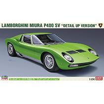Maquette plastique de voiture Lamborghini Miura P400 « GP ACP 1968 » 1:24