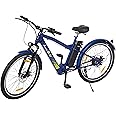 Autonix EVAutonix GO 3X Wheel 26 Inches Speed Upto 25km/hr Deep Sea Blue Steel Electric Bicycle Deep Sea Blue Steel Electric Bicycle(Deep sea Blue, 15.6) ,Unisex