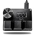 BTXETUEL SayoDevice O3C OSU Keyboard Rapid Trigger Hall Switches Magnetic Linear Switches Keyboard with Knob and Screen,Copy Paste,Shotcut,Macro Hotswap Mini Keypad.…
