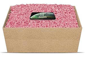 SizzlePak Materiale da imballo ecologico cartaceo, molti colori disponibili, 125 g - 1 kg (rosa, 1 kg)