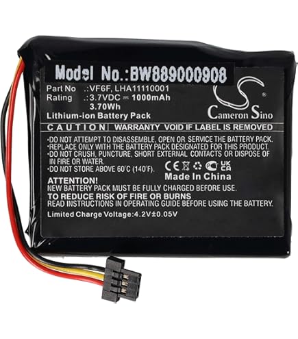 Batterij geschikt voor TomTom 4ET0.002.07, Start XL-batterij P11P16-22