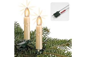 hellum ?a?cuch ?wietlny LED na choink?, 30 ?wiec 20,3 m, wyprodukowano w Niemczech, ?a?cuch ?wietlny wewn?trzny, wtyczka, o?wietlenie bo?onarodzeniowe z filamentem LED, ?wieca choinkowa, 17 lm na