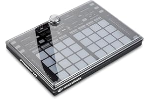 Decksaver Cover for Pioneer DDJ-XP1 & DDJ-XP2 - Super-Durable Polycarbonate Protective lid in Smoked Clear Colour, Made in The UK - The DJs' Choice for Unbeatable Protection