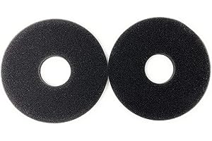 TonJin Lot de 2 éponges de rechange noires pour coupe-verre, margarita, jus de citron vert