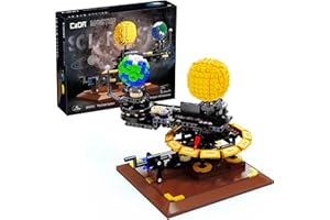 CaDA Klemmbaustein C71004W Technik Sonnensystem Set, 865 Teile Master Bausteine, in luxuriöser Originalverpackung